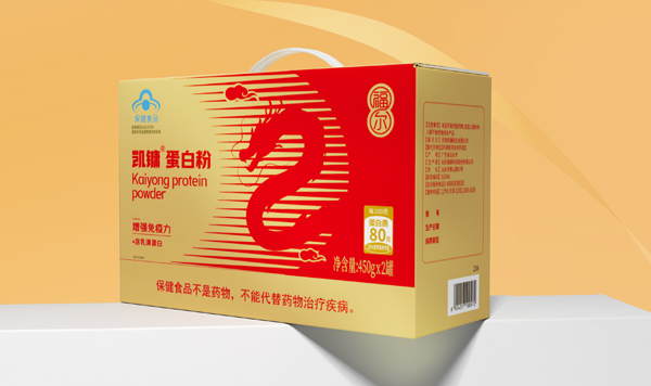 蛋白粉礼盒包装设计x狗子28设计
